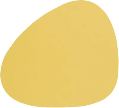 Produktbild von LIND DNA NUPO Untersetzer Curve yellow 11 x 13 cm