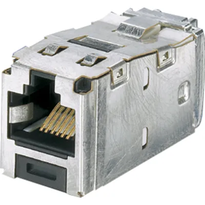 Produktbild von Panduit STP RJ-45 TG-MiniJack kat5E, Schwarz
