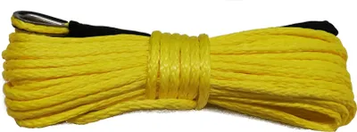 Produktbild von Synthetisches Windenseil Seil LIS62222 3,5t 15m Gelb/Yellow Seilwinde Zugseil Kunststoffseil UTV ATV Quad Offroad 4x4 SUV