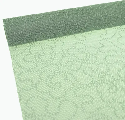 Produktbild von Sizolace Tischläufer mit Tupfen - patinagrün - 300mm - 25m - 78-300-25-045