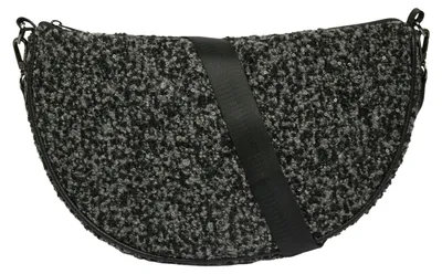 Produktbild von s.Oliver Umhängetasche Half-Moon Bag Grey / Black schwarz