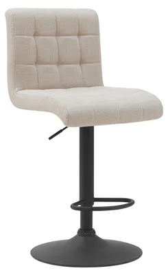 Produktbild von Barhocker HARPER HUIRIBIS BHT 47x93x57 cm beige Barstuhl Tresenstuhl