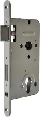 Produktbild von GERDA ZW100S 72/50 WB Türschloss, silber verzinkt