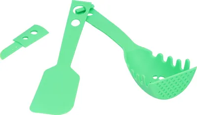 Image de Ensemble de 8 ustensiles de cuisine polyvalents : spatule, passoire, couteau pour la cuisine