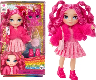 Produktbild von Rainbow High Littles Dolls- Magenta (Pink), Modepuppe, Weiblich, 4 Jahr(e), Junge/Mädchen, 13,9 mm, Mehrfarbig