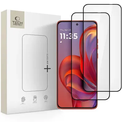 Produktbild von Tech-Protect 5906302333721, Motorola, Edge Neo 50, Edge Neo 60, Kratzresistent, Transparent, 2 Stück(e)