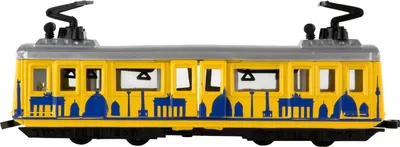 Produktbild von Idena Berliner Straßenbahn C83-95267WB Spielzeugstraßenbahn