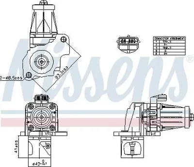 Obrázek produktu pro Zawor Egr Renault 1,5Dci