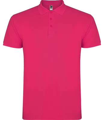 Productafbeelding van Roly - "Star" polohemd voor heren, model LT5493 (XXL) (Roze)