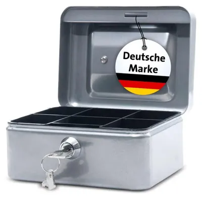 Produktbild von MAUL Geldkassette Muldeneinsatz 12.5 x 15.2 x 8 cm silber