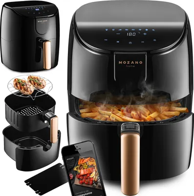Produktbild von Fettfreie Friteuse Mozano 1500W 4L 8 Programme Trenner