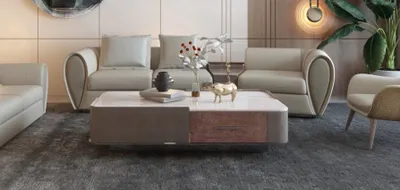 Produktbild von Wohnzimmer Couchtisch Beistelltisch Design Couchtische Sofa Tische Luxus Holz