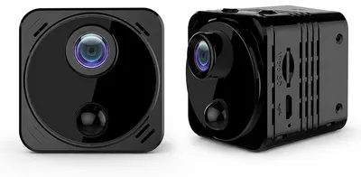 Produktbild von WLAN Überwachungskamera Innen, Mini Kamera 4K mit Bewegungserkennung und Nachtsicht, Handy App Fernüberwachung für Wohnung, Büro und Zuhause