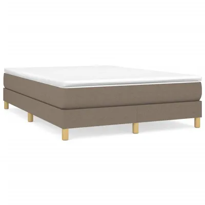 Produktbild von Boxspringbettgestell Taupe 140x190 cm Stoff