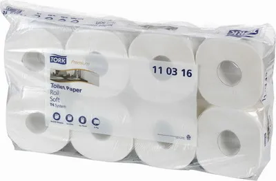 Produktbild von 1x Tork Premium Toilettenpapier hochweiß, 3-lagig Tischläufer, Wohntextilien