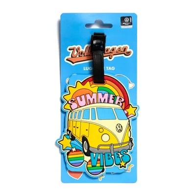 Zdjęcie produktu dla Zawieszka bagażowa Volkswagen VW T1 Camper Bus Summer Vibes - na plecak