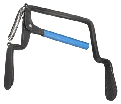 Imagen del producto de Pinza portátil de acero resistente para ladrillos, ideal para proyectos de jardinería y construcción