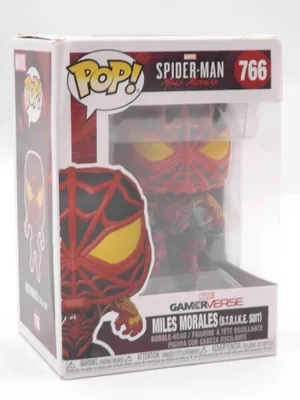 Immagine prodotto di Figura POP Marvel Spiderman Miles Morales Tuta S.T.R.I.K.E.