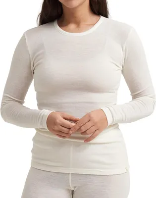 Productafbeelding van Merinowol shirt dames - Lange mouwen - Warme onderlaag van merino