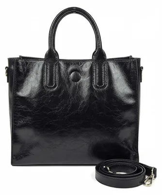 Immagine prodotto di Borsa da donna in vera pelle – Borsa a tracolla in pelle nera – Borsa a tracolla vintage piccola