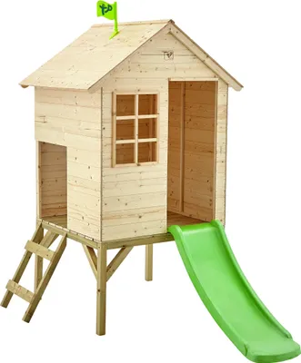 Produktbild von Stelzenhaus mit Rutsche SUNNYSIDE Braun