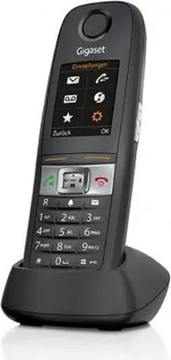 Produktbild von Gigaset E630H Strahlungsarmes Mobilteil, Farbdisplay, Rufnummernanzeige, Freisprechfunktion, Babyfon-Funktion, DECT