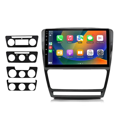 Produktbild von 4+64G carplay 8kern Für Skoda Octavia 2008-2013 Android13 4GSIM android Auto radio GPS Navi BT WiFi DAB SWC FM