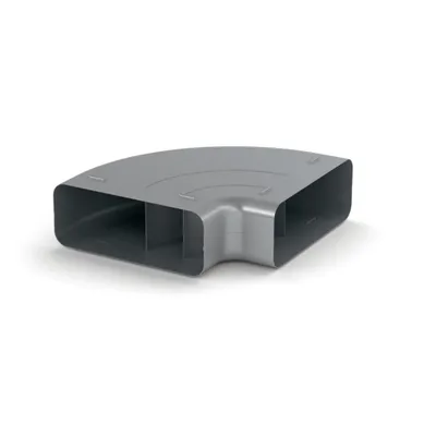Image de COMPAIR STEEL flow® 150 coude horizontal 90° acier galvanisé 4061014