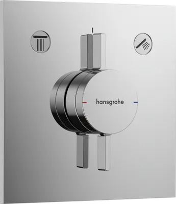 Produktbild von hansgrohe DuoTurn E Mischer Unterputz chrom, 2 Verbraucher, 1 Stk.