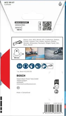 Produktbild von EXPERT ACZ 105 ET Multi Material Segmentsägeblatt, 80 x 30 mm