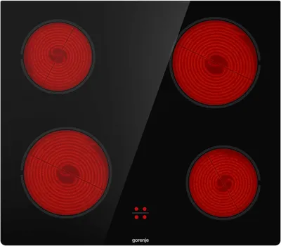 Obrázek produktu pro Gorenje ECD641BSC - černá - integrovaná - 4 zóny - 4 zóny - 1200 W - kulatá