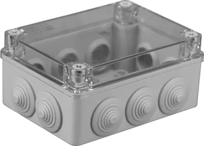 Immagine prodotto di Scatola da incasso 10 pressacavi IP65 150x110x70 grigio PAWBOL S-BOX 306-P
