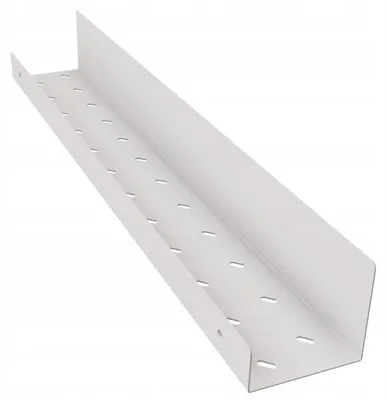 Produktbild von Duschablage 60 cm Edelstahl weiß