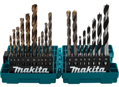 Produktbild von Makita 18tlg Bohrerset Silber  Silber One Size