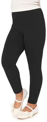 Image de Merry Style filles leggings longs en viscose MS10-130 (noir, 116)