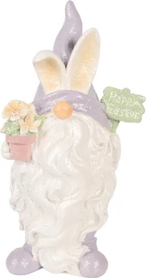 Obrázek produktu pro Clayre & Eef Dekorativní trpaslík 16x10x30 cm Bílý plast