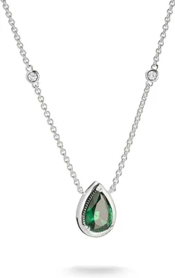 Zdjęcie produktu dla Naszyjnik Thomas Sabo z zawieszką w kształcie kropli Elyndra, srebrny KE2331-166-6
