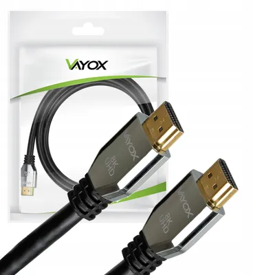 Obrázek produktu pro VAYOX Kabel HDMI-HDMI 2.1 8K 1,5m Ultra High Speed pro TV