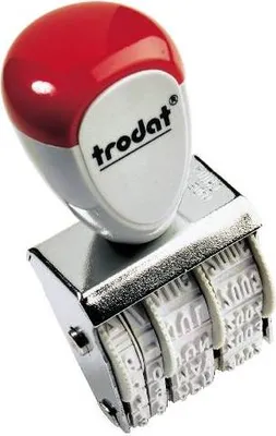 Produktbild von Trodat 1010 Classic Datumstempel Monat abgekürzt, Abdruckgröße 4 x 26 mm