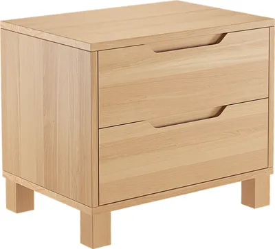 Produktbild von Nachttisch Buche Nachtkästchen Bettkommode Nachtschrank mit Schublade 90.20-K43
