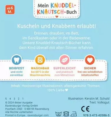 Produktbild von Mein Knuddel-Knautsch-Buch - Meine ersten Kinderlieder
