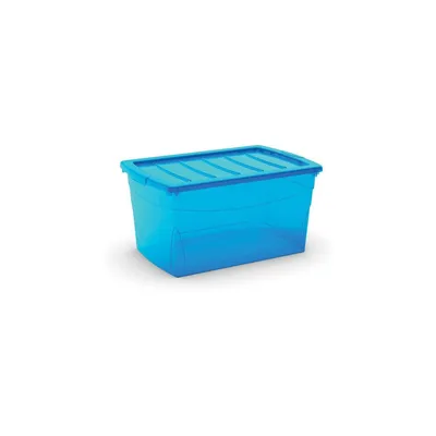 Produktbild von KIS Kunststoffbox Omni Box L Blau-transluzent