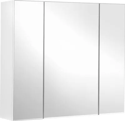 Produktbild von VASAGLE Spiegelschrank Badezimmerschrank mit verstellbaren Regalebenen, 3 Türen