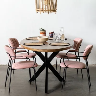 Produktbild von Giga Meubel Esstisch Max - Oval Herringbone - 240cm
