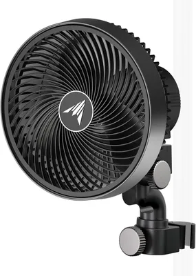 Produktbild von AC Infinity CLOUDRAY S6 – Clip-Ventilator 150mm für Grow Zelte mit langlebigem EC-Motor, 10 Windstufen, 10 Oszillationsstufen, IP54, für Umluft