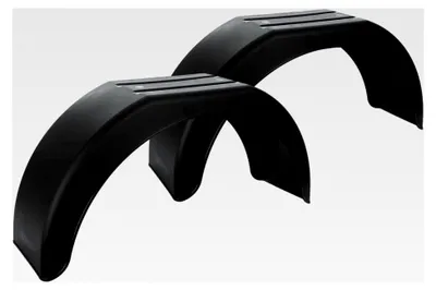 Produktbild von Kotflügelset für 14-15" Anhänger 790x220