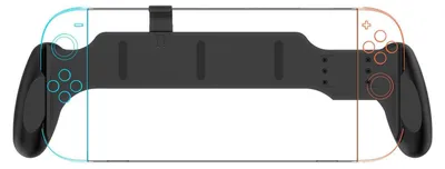 Immagine prodotto di Per Nintendo Switch 2 / Switch / OLED Impugnatura ergonomica antiscivolo nero