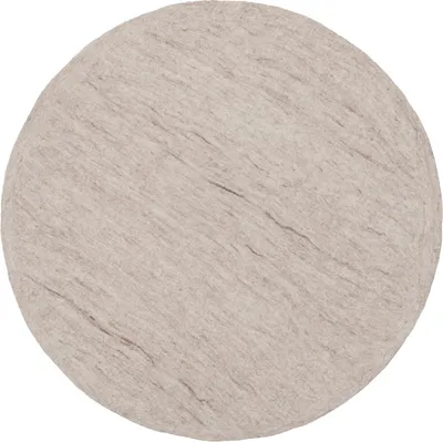 Produktbild von Mono Filzteppich Rund ø 250 cm Beige