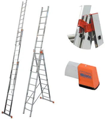 Zdjęcie produktu dla Krause Drabina Tribilo 3X10 Szczebli