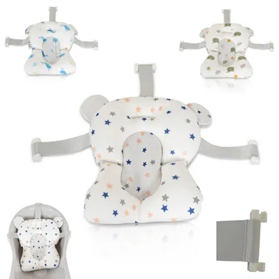 Produktbild von Moni Baby-Badekissen Sea Stars HA-B48, Badeauflage, Kunststoff Clips, ab Geburt